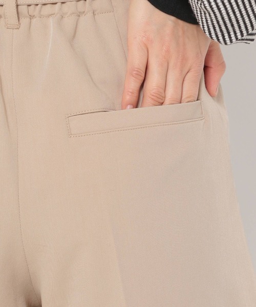 mysty woman（ミスティウーマン）の「無地柄アソートショートパンツ 269107（その他パンツ・レディース・ベージュ/ライトグリーン/ブラック系/ベージュ系・FREE）」の19枚目の写真