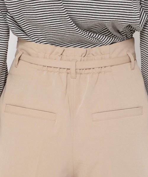 mysty woman（ミスティウーマン）の「無地柄アソートショートパンツ 269107（その他パンツ・レディース・ベージュ/ライトグリーン/ブラック系/ベージュ系・FREE）」の20枚目の写真