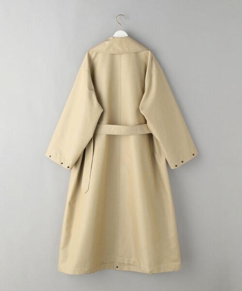 JANE SMITH / JOHN SMITH（ジェーンスミスジョンスミス）の「＜JANE SMITH＞ギャバジン モーターサイクル コート Ψ（トレンチコート・レディース・ベージュ・36）」の2枚目の写真