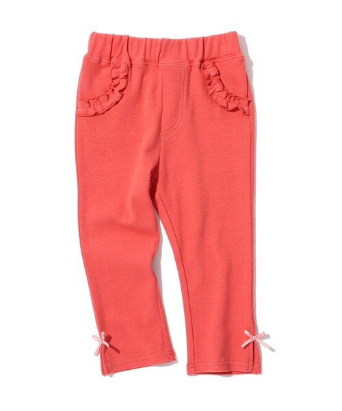 SHOO・LA・RUE（シューラルー）の「◆【90-130cm】カットフライス七分丈フリルパンツ（その他パンツ・キッズ・ライトブルー/ライトパープル/ピンク系その他/レモンイエロー/ピンク系/ブラック系1・09/11/10/12/13）」の6枚目の写真