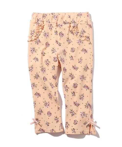 SHOO・LA・RUE（シューラルー）の「◆【90-130cm】カットフライス七分丈フリルパンツ（その他パンツ・キッズ・ライトブルー/ライトパープル/ピンク系その他/レモンイエロー/ピンク系/ブラック系1・09/11/10/12/13）」の5枚目の写真