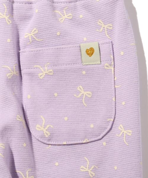 SHOO・LA・RUE（シューラルー）の「◆【90-130cm】カットフライス七分丈フリルパンツ（その他パンツ・キッズ・ライトブルー/ライトパープル/ピンク系その他/レモンイエロー/ピンク系/ブラック系1・09/11/10/12/13）」の11枚目の写真