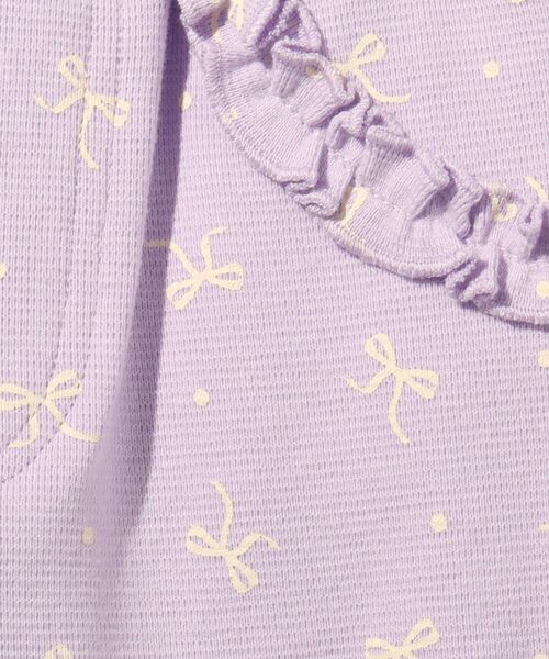 SHOO・LA・RUE（シューラルー）の「◆【90-130cm】カットフライス七分丈フリルパンツ（その他パンツ・キッズ・ライトブルー/ライトパープル/ピンク系その他/レモンイエロー/ピンク系/ブラック系1・09/11/10/12/13）」の14枚目の写真