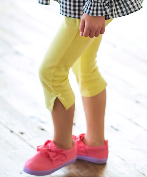 SHOO・LA・RUE（シューラルー）の「◆【90-130cm】カットフライス七分丈フリルパンツ（その他パンツ・キッズ・ライトブルー/ライトパープル/ピンク系その他/レモンイエロー/ピンク系/ブラック系1・09/11/10/12/13）」の21枚目の写真