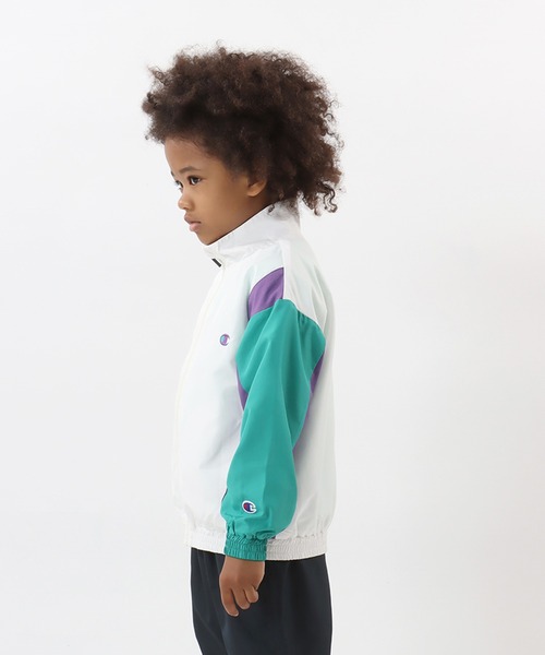 Champion(チャンピオン)の「【Champion/チャンピオン】キッズ キャンパス スタンドジップジャケット(その他アウター・キッズ・イエロー/オフホワイト/グリーン・130/110/120/100/140)」の7枚目の写真