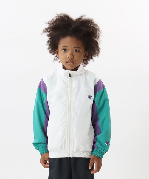 Champion(チャンピオン)の「【Champion/チャンピオン】キッズ キャンパス スタンドジップジャケット(その他アウター・キッズ・イエロー/オフホワイト/グリーン・130/110/120/100/140)」の8枚目の写真