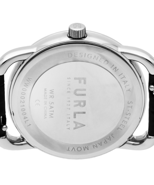 FURLA（フルラ）の「FURLA/フルラ FURLA NEW SLEEK/フルラ ニュー スリーク 腕時計 WW00021004L1 レディース（アナログ腕時計・レディース・ブラック・FREE）」の4枚目の写真