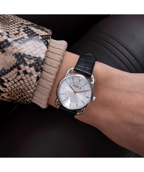 FURLA（フルラ）の「FURLA/フルラ FURLA NEW SLEEK/フルラ ニュー スリーク 腕時計 WW00021004L1 レディース（アナログ腕時計・レディース・ブラック・FREE）」の7枚目の写真