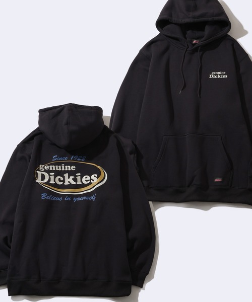 dimmoirsickness パーカー　黒 セール】【GENUINE DICKIES/ジェニュインディッキーズ】裏起毛バック