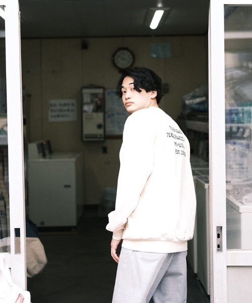 Penguin by Munsingwear（ペンギン バイ マンシングウェア）の「SOLOTEX SUMMER WOOL WIDE PANTS ワイドシルエット メンズ ウェア ロングパンツ ボトムス スポーツウェア（スラックス・メンズ・グレー・L/M/S/XL）」の15枚目の写真