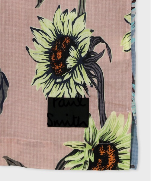 ポールスミス Bird Floralミックスアップシャツ XL Prickly Pear