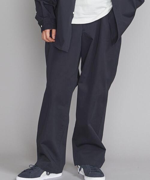 BEAUTY&YOUTH UNITED ARROWS（ビューティーアンドユースユナイテッドアローズ）の「BY センチメンタル バリュー パンツ（チノパンツ・メンズ・ライトグレー/ネイビー・S/M/L/XL）」の2枚目の写真