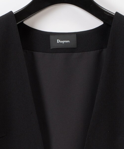 イレギュラーボレロ（カーディガン/ボレロ）｜Diagram（ダイアグラム