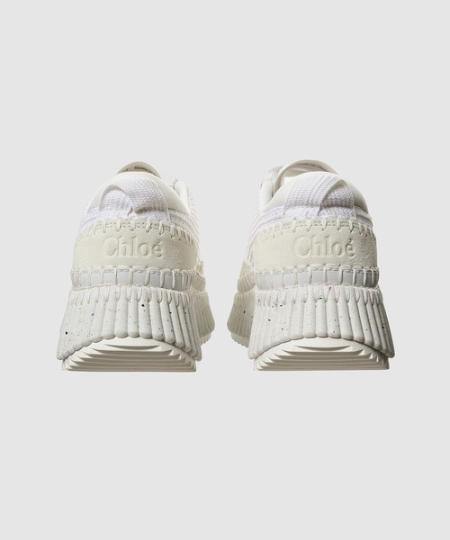 Chloe(クロエ)の「NAMA / スニーカー SUSTAINABLE Low TOP SNEAKER(スニーカー・レディース・ホワイト・38/37/36/35)」の4枚目の写真