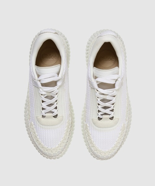 Chloe(クロエ)の「NAMA / スニーカー SUSTAINABLE Low TOP SNEAKER(スニーカー・レディース・ホワイト・38/37/36/35)」の7枚目の写真