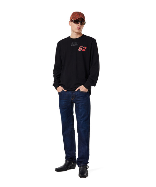 DIESEL（ディーゼル）の「メンズ Tシャツ 長そで（Tシャツ/カットソー・メンズ・ブラック/ホワイト・LARGE/MEDIUM/XXX-LARGE/X-LARGE/SMALL/X-SMALL/XX-LARGE）」の8枚目の写真