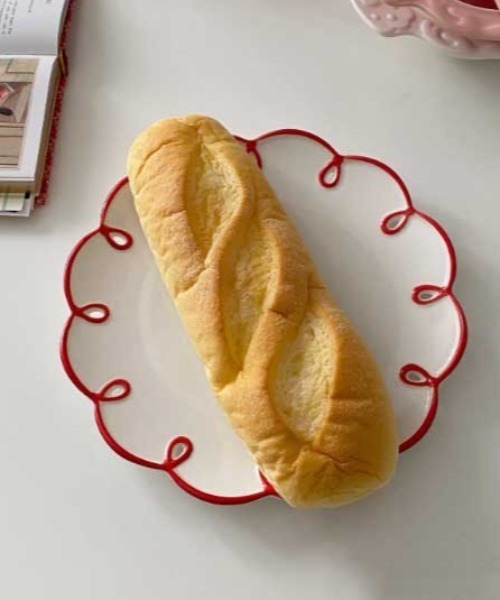 トールペイント作品　フリルプレート 食器 レトロフリルラインプレート : ZOZOTOWN Yahoo!店 - 通販
