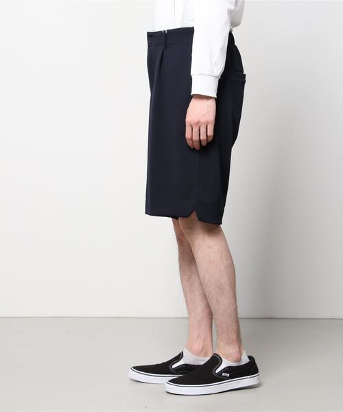 Beno（ビーノ）の「ストレッチカットジョーゼット リラックス ショートパンツ（スウェットパンツ・メンズ・ライトグレー/グレイッシュブルー/ベージュ/ブラック/ネイビー/グレー・XL/L/M/S）」の10枚目の写真