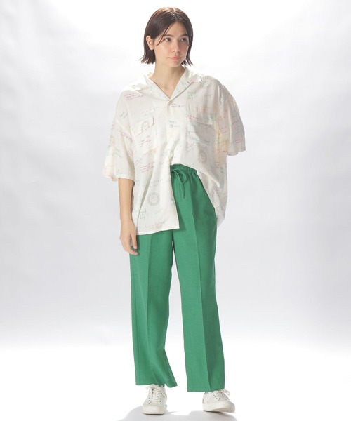 niko and...(ニコアンド)の「サラサラリネン風イージーパンツ(その他パンツ・レディース・ホワイト/ブラック/パープル/ブラウン/ブルー/グリーン・SMALL/MEDIUM/LARGE)」の10枚目の写真