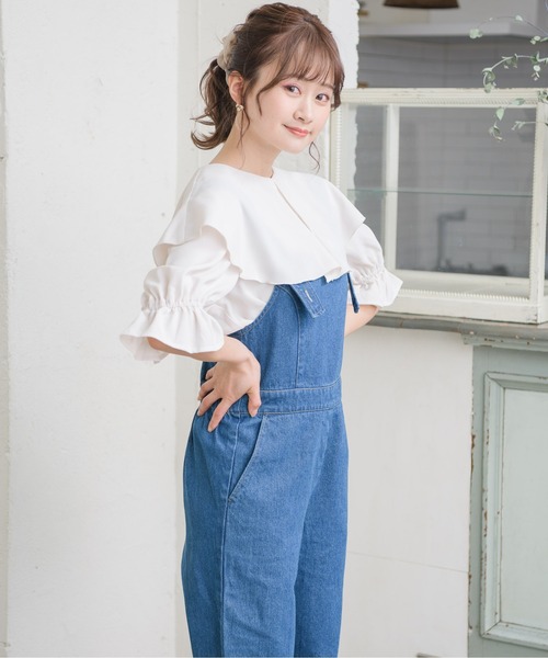 ❤ 【レア】キャピタル 岡山御津工場産 サロペット オーバーオール XS ❤ グレースエンジニアーズ GE-807 サロペット オーバーオール