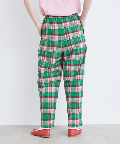 dot and stripes CHILD WOMAN 赤ギンガムチェックパンツ dot and stripes CHILD WOMAN ギンガムチェックパンツ赤 レディース