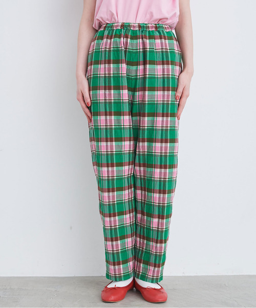 dot and stripes CHILD WOMAN 赤ギンガムチェックパンツ dot and stripes CHILD WOMAN 赤ギンガムチェックパンツ