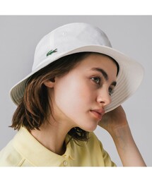 LACOSTE | シャンブレーバケットハット(ハット)