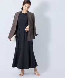 ROPE' | セパレート風パフスリーブフレアーワンピース(ワンピース)