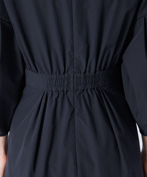 ROPE'（ロペ）の「セパレート風パフスリーブフレアーワンピース（ワンピース・レディース・ブラウン/ネイビー・36/38）」の15枚目の写真
