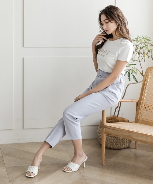 Julia Boutique(ジュリアブティック)の「パールキルティングサンダル/22067(サンダル・レディース・ホワイト/ブラック/ピンク・LL/3L/S/M/L)」の4枚目の写真