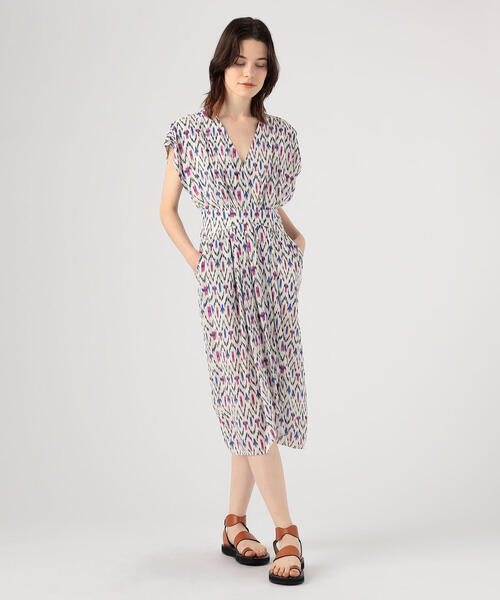 ISABELMARANT ÉTOILE イザベルマラン 花柄プリントワンピース ISABELMARANT ÉTOILE イザベルマラン 花柄プリントワンピース
