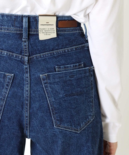 YANUK（ヤヌーク）の「YANUK / wide flare pants(ワイドフレアデニムパンツ 57103301)（デニムパンツ・レディース・ブルー・23）」の10枚目の写真