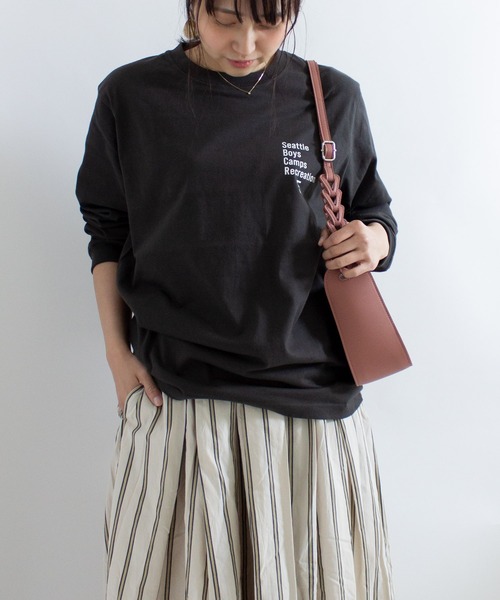 ALL ORDINARIES(オールオーディナリーズ)の「【At アット】サイドデザインショルダー(ショルダーバッグ・レディース・ピンク/ブラック/アイボリー・FREE)」の14枚目の写真