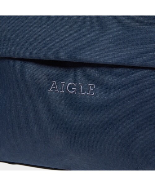 AIGLE（エーグル）の「リサイクルナイロン コンパクト サコッシュ（ショルダーバッグ・レディース・ブルー/アイボリー/ダークネイビー・FREE）」の16枚目の写真