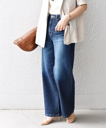 *SOMETHING LISAワイドデニム◇