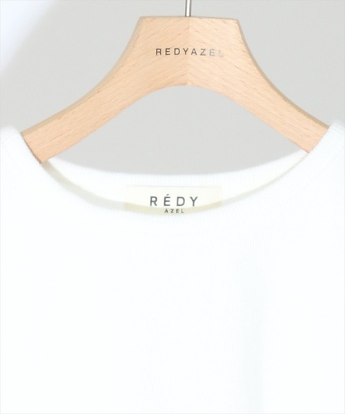 REDYAZEL(レディアゼル)の「リンガークロップドTシャツ(Tシャツ/カットソー・レディース・オフホワイト/ベージュ/ネイビー/ブラック・FREE)」の11枚目の写真