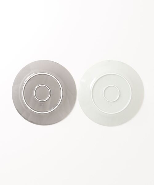 Rikkachic / リッカシック 協立陶器 ラインプレート L 皿 プレート 色違い2枚セット Line plate pairL KRT（食器）｜salle de bal（サルデバル）