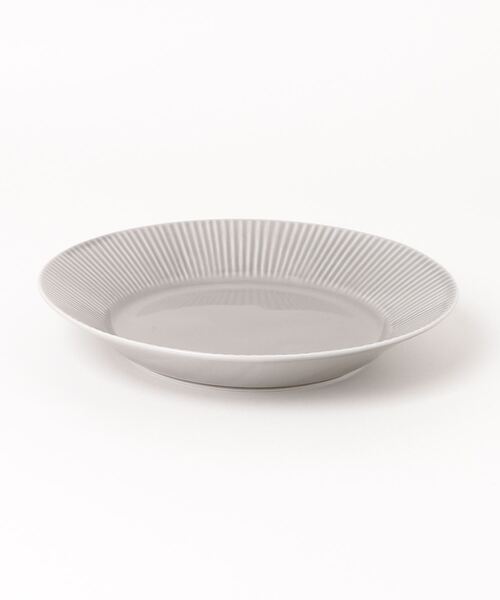 Rikkachic / リッカシック 協立陶器 ラインプレート L 皿 プレート 色違い2枚セット Line plate pairL KRT（食器）｜salle de bal（サルデバル）