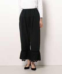 Samansa Mos2 | 綿麻裾レースぺチパンツ(その他パンツ)