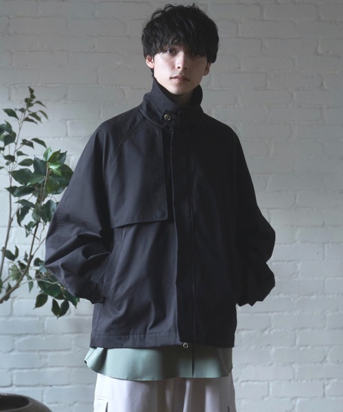 Alpinus（アルピナス）の「high neck  military  flight jacket / ハイネックミリタリーフライトジャケット（ブルゾン・メンズ・ホワイト/ブラック/カーキ・SMALL/MEDIUM）」の4枚目の写真