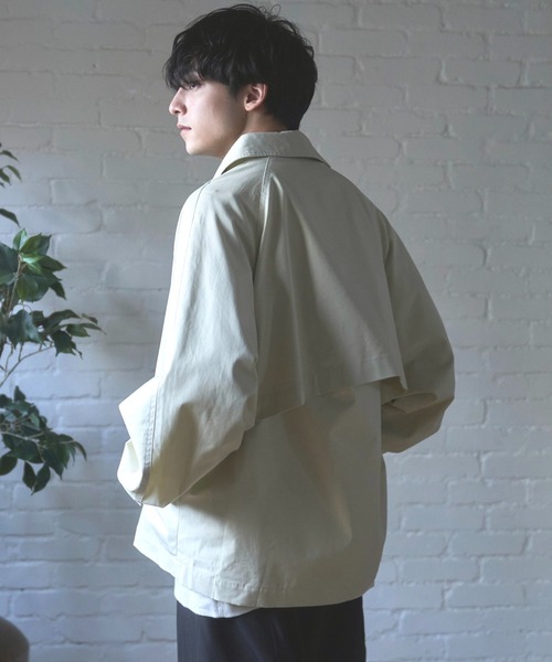 Alpinus（アルピナス）の「high neck  military  flight jacket / ハイネックミリタリーフライトジャケット（ブルゾン・メンズ・ホワイト/ブラック/カーキ・SMALL/MEDIUM）」の15枚目の写真