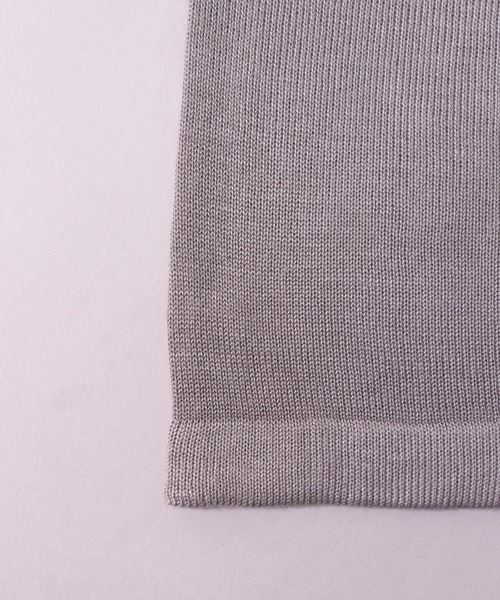 LUXE/R（ラグジュ）の「【ユニセックス】【LUXE/R】モノグラム ニット Tシャツ(RMS)（Tシャツ/カットソー・メンズ・ブラック/グレー・MEDIUM/LARGE）」の20枚目の写真