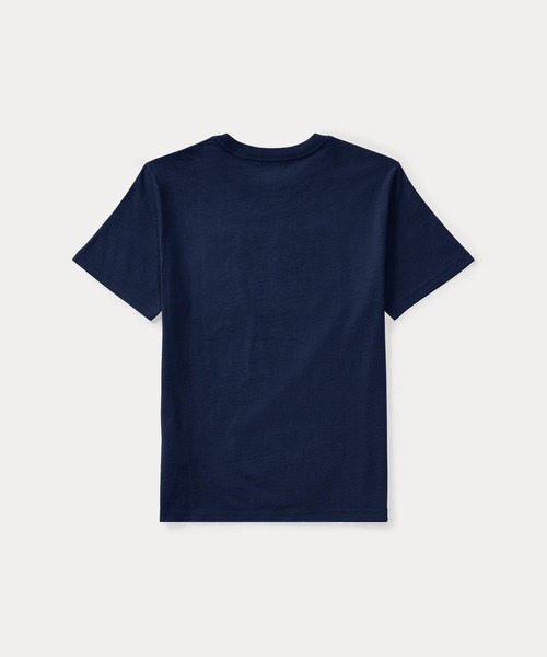 POLO RALPH LAUREN CHILDRENSWEAR(ポロ ラルフ ローレン チルドレンズウェア)の「フラッグ コットン ジャージー Tシャツ(Tシャツ/カットソー・キッズ・ネイビー系1・S/M/L/XL)」の4枚目の写真