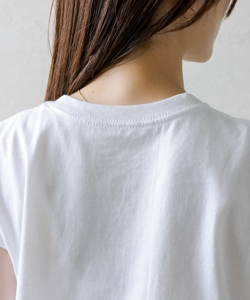 mystic（ミスティック）の「CATノースリTシャツ（Tシャツ/カットソー・レディース・オフホワイト・FREE）」の10枚目の写真