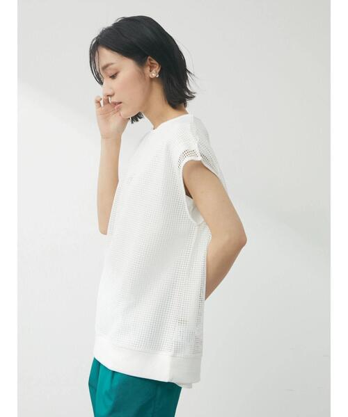 Green　Parks（グリーンパークス）の「メッシュベスト（ベスト・レディース・ブラック/カーキ/アイボリー・FREE）」の6枚目の写真