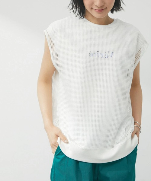 Green　Parks（グリーンパークス）の「メッシュベスト（ベスト・レディース・ブラック/カーキ/アイボリー・FREE）」の2枚目の写真