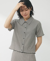 Green　Parks | ・novem9 サッカーギンガムチェックブラウス(シャツ/ブラウス)