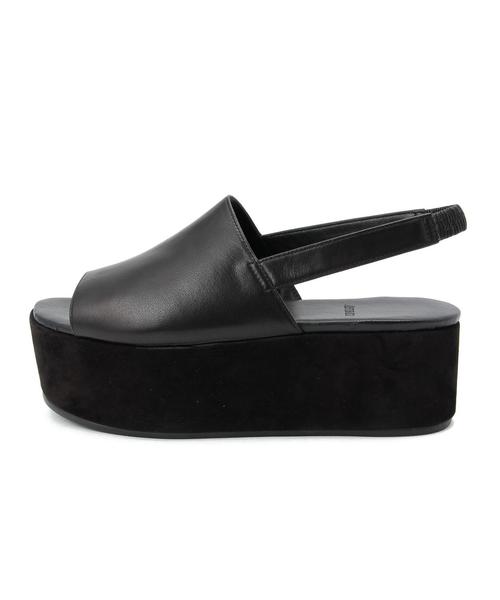 ASTRAET（アストラット）の「ASTRAET(アストラット) プラットフォームサンダル ブラック（サンダル・レディース・ブラック・37/36）」の3枚目の写真