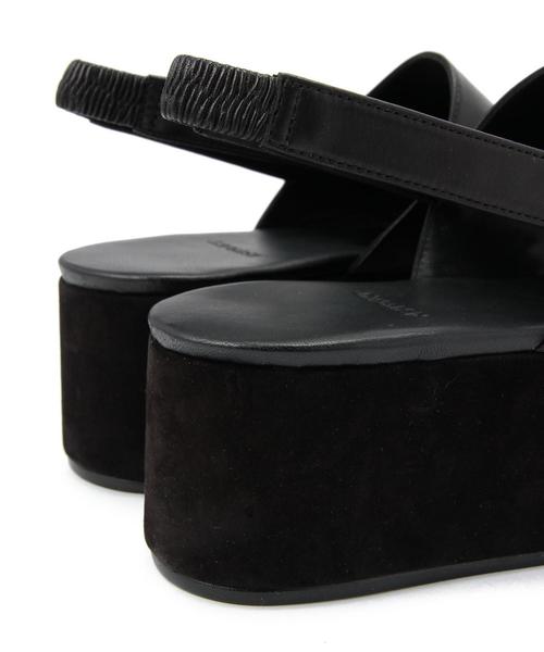 ASTRAET（アストラット）の「ASTRAET(アストラット) プラットフォームサンダル ブラック（サンダル・レディース・ブラック・37/36）」の7枚目の写真