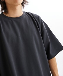 クレープ ウィーブ クルーネック Tシャツ